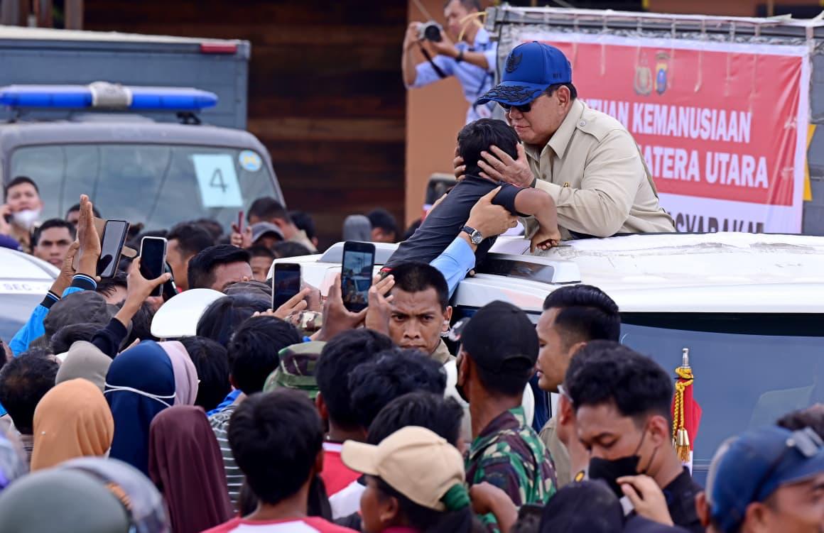 Presiden Prabowo Tunjukkan Bukti Lapangan Konkret Tangani Bencana