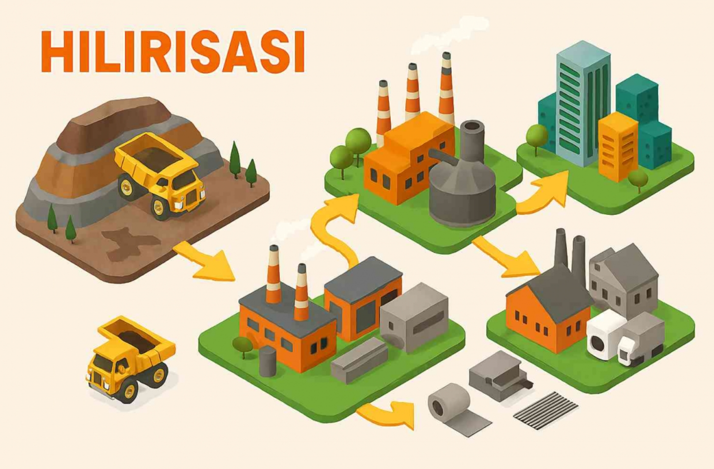 Hilirisasi Nikel Jadi Modal Besar Perdagangan Indonesia Hadapi Pasar Global